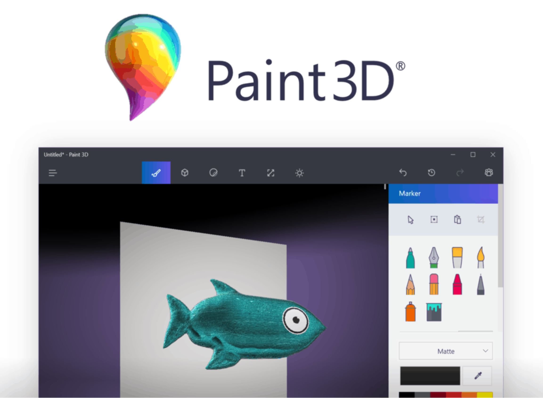 Paint 3D for Windows 7 10 Free Download