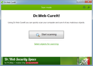 Dr.Web CureIt! offline installer