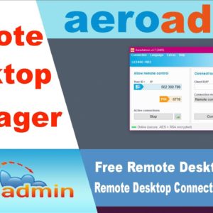 AeroAdmin Free Remote Control Desktop download